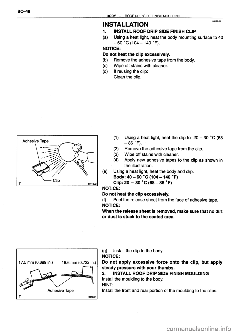 TOYOTA VERSO 1999 Repair Manual TOYOTA VERSO 1999 Repair Manual