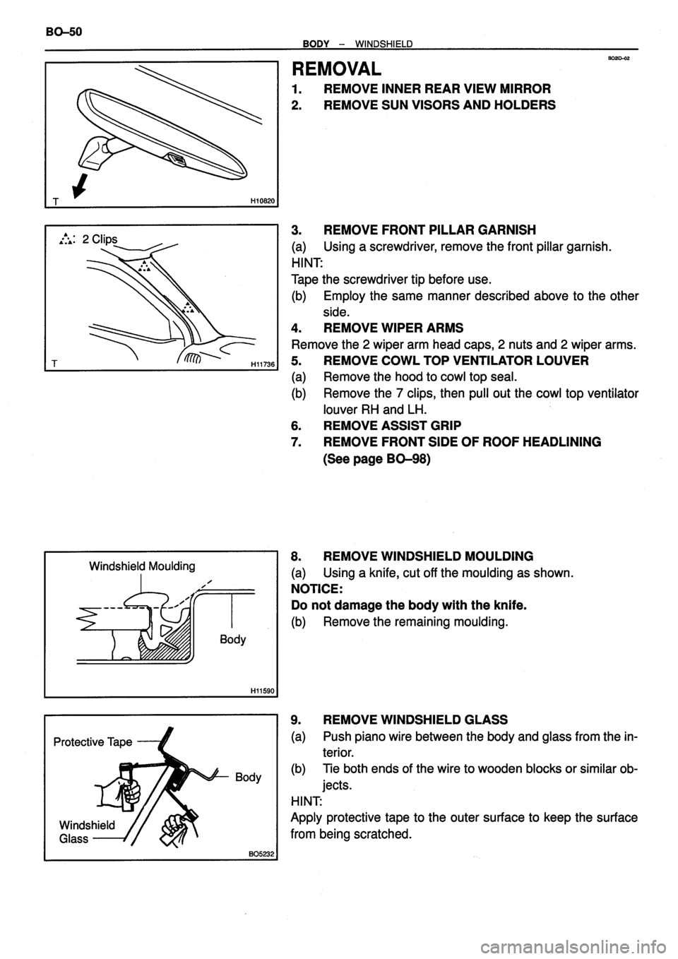TOYOTA VERSO 1999 Repair Manual TOYOTA VERSO 1999 Repair Manual