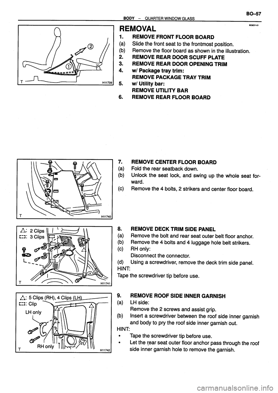 TOYOTA VERSO 1999 Repair Manual TOYOTA VERSO 1999 Repair Manual