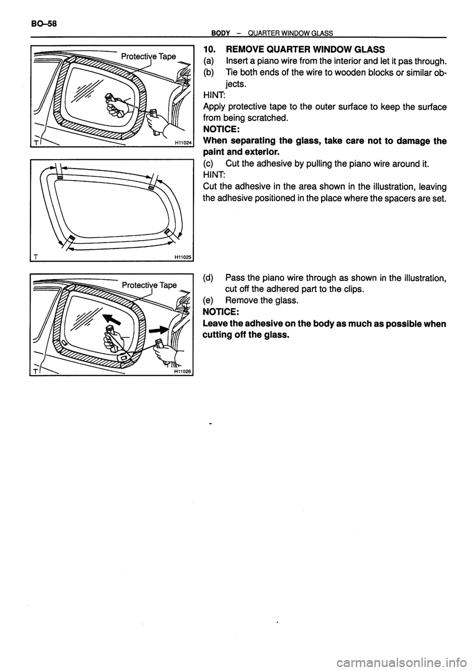 TOYOTA VERSO 1999 Repair Manual TOYOTA VERSO 1999 Repair Manual