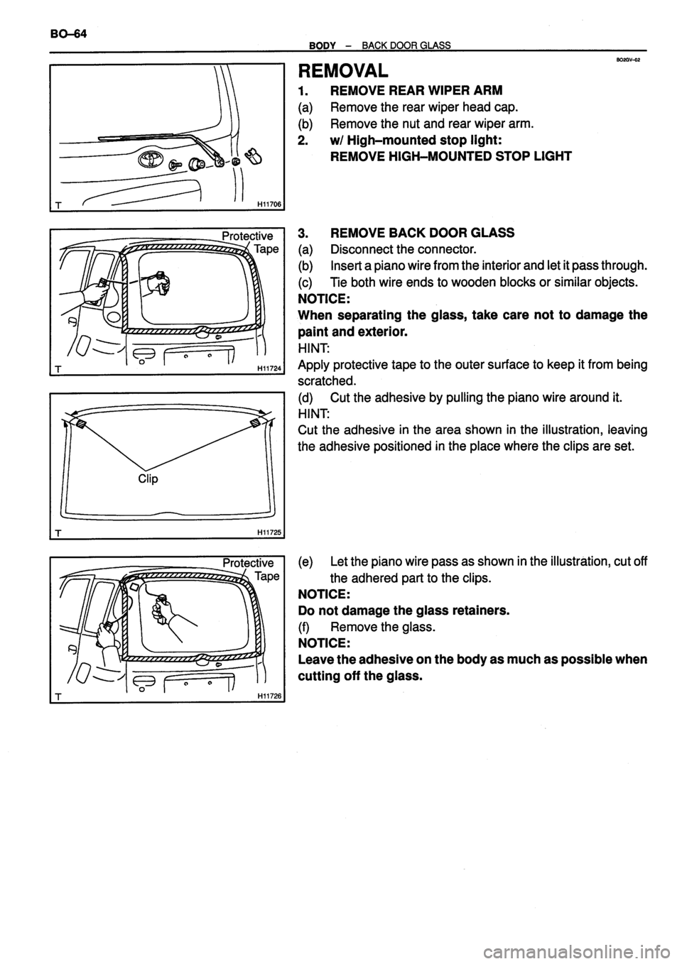 TOYOTA VERSO 1999 Repair Manual TOYOTA VERSO 1999 Repair Manual