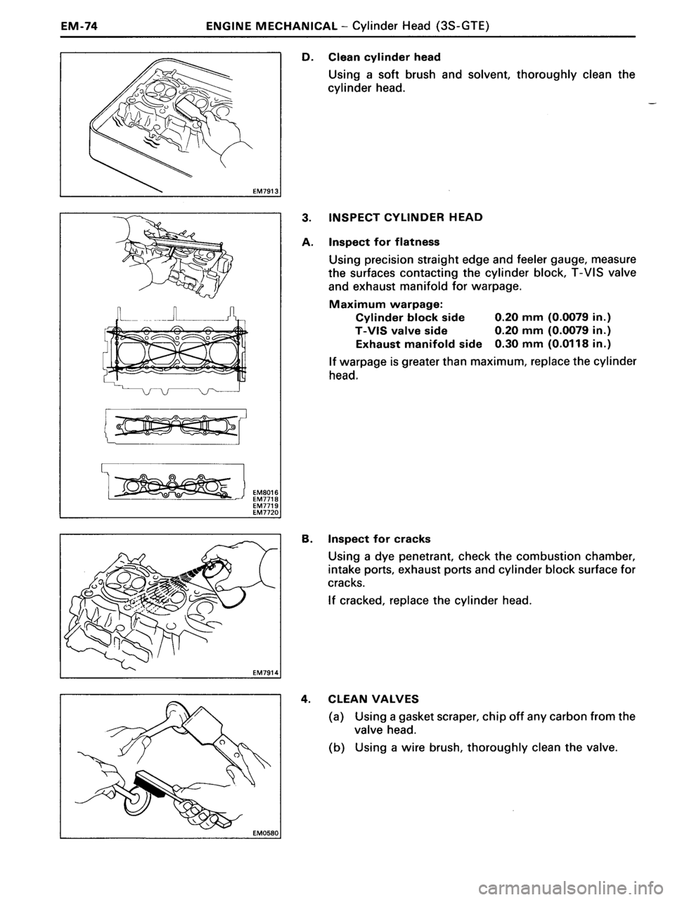 TOYOTA MR-2 1991 Factory Repair Manual TOYOTA MR-2 1991 Factory Repair Manual