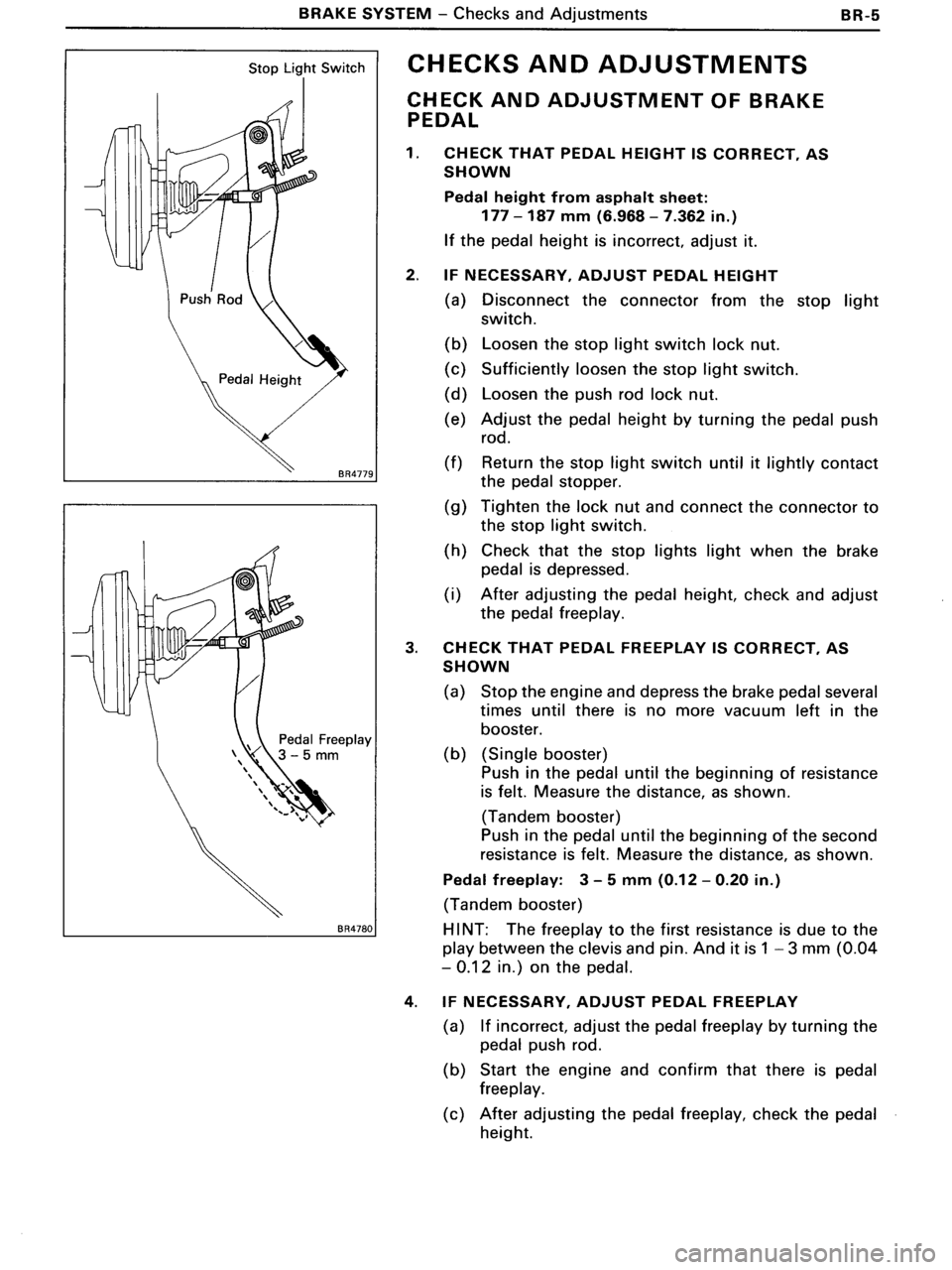 TOYOTA MR-2 1991 Factory Repair Manual TOYOTA MR-2 1991 Factory Repair Manual