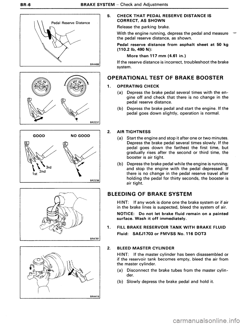 TOYOTA MR-2 1991 Factory Repair Manual TOYOTA MR-2 1991 Factory Repair Manual