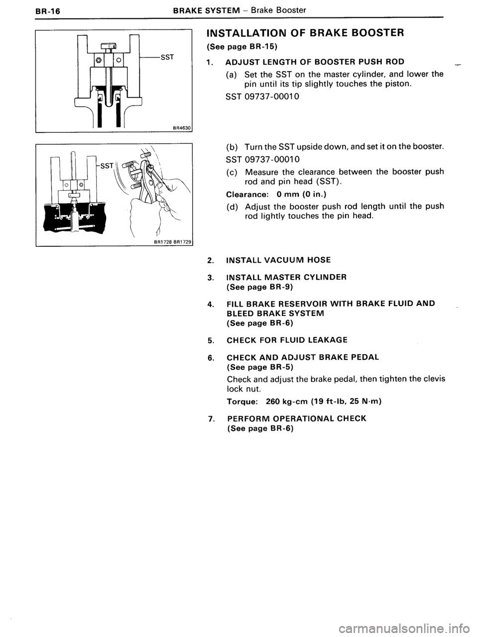 TOYOTA MR-2 1991 Factory Repair Manual TOYOTA MR-2 1991 Factory Repair Manual