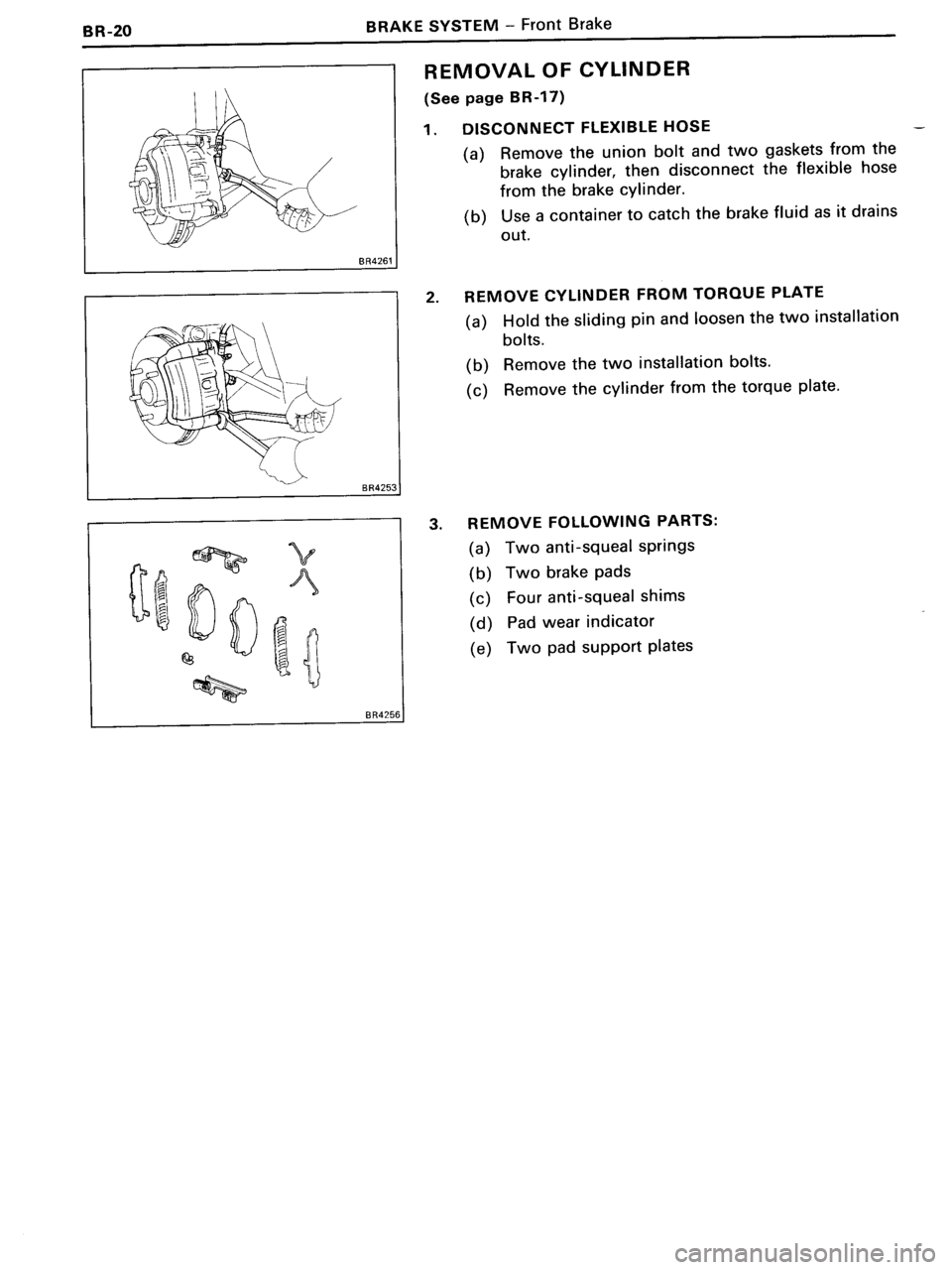 TOYOTA MR-2 1991 Factory Repair Manual TOYOTA MR-2 1991 Factory Repair Manual
