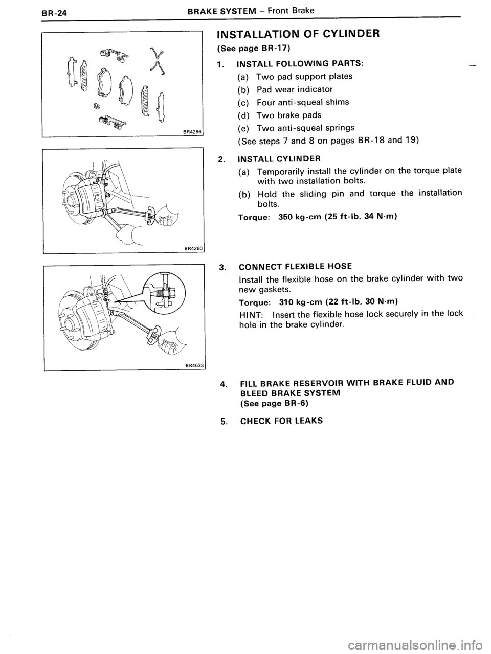TOYOTA MR-2 1991 Factory Repair Manual TOYOTA MR-2 1991 Factory Repair Manual