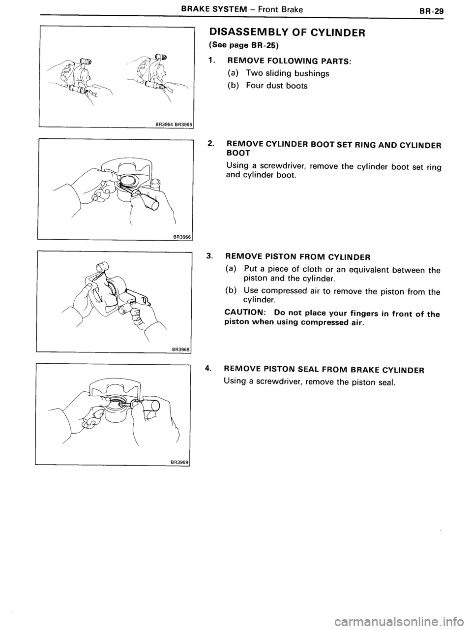 TOYOTA MR-2 1991 Factory Repair Manual TOYOTA MR-2 1991 Factory Repair Manual