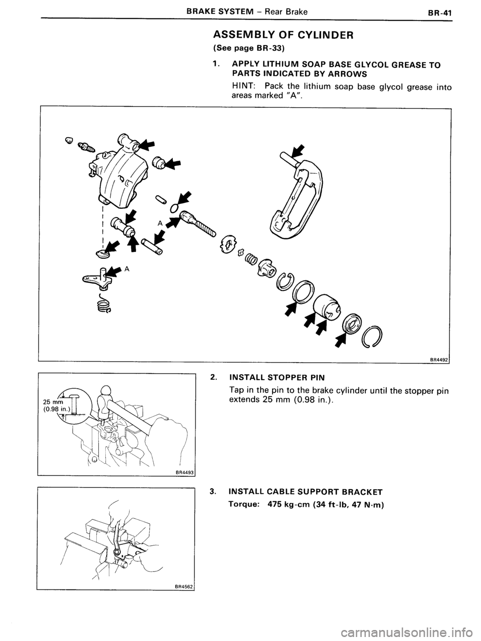 TOYOTA MR-2 1991 Factory Repair Manual TOYOTA MR-2 1991 Factory Repair Manual