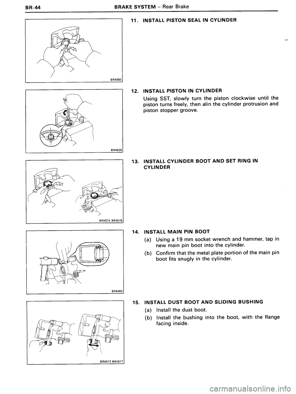 TOYOTA MR-2 1991 Factory Repair Manual TOYOTA MR-2 1991 Factory Repair Manual