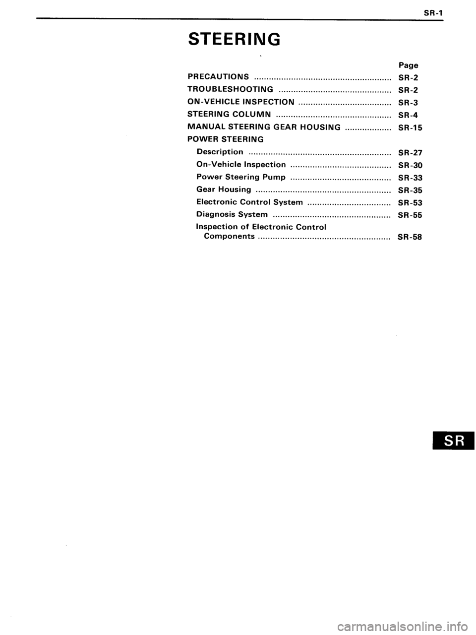 TOYOTA MR-2 1991 Factory Repair Manual TOYOTA MR-2 1991 Factory Repair Manual