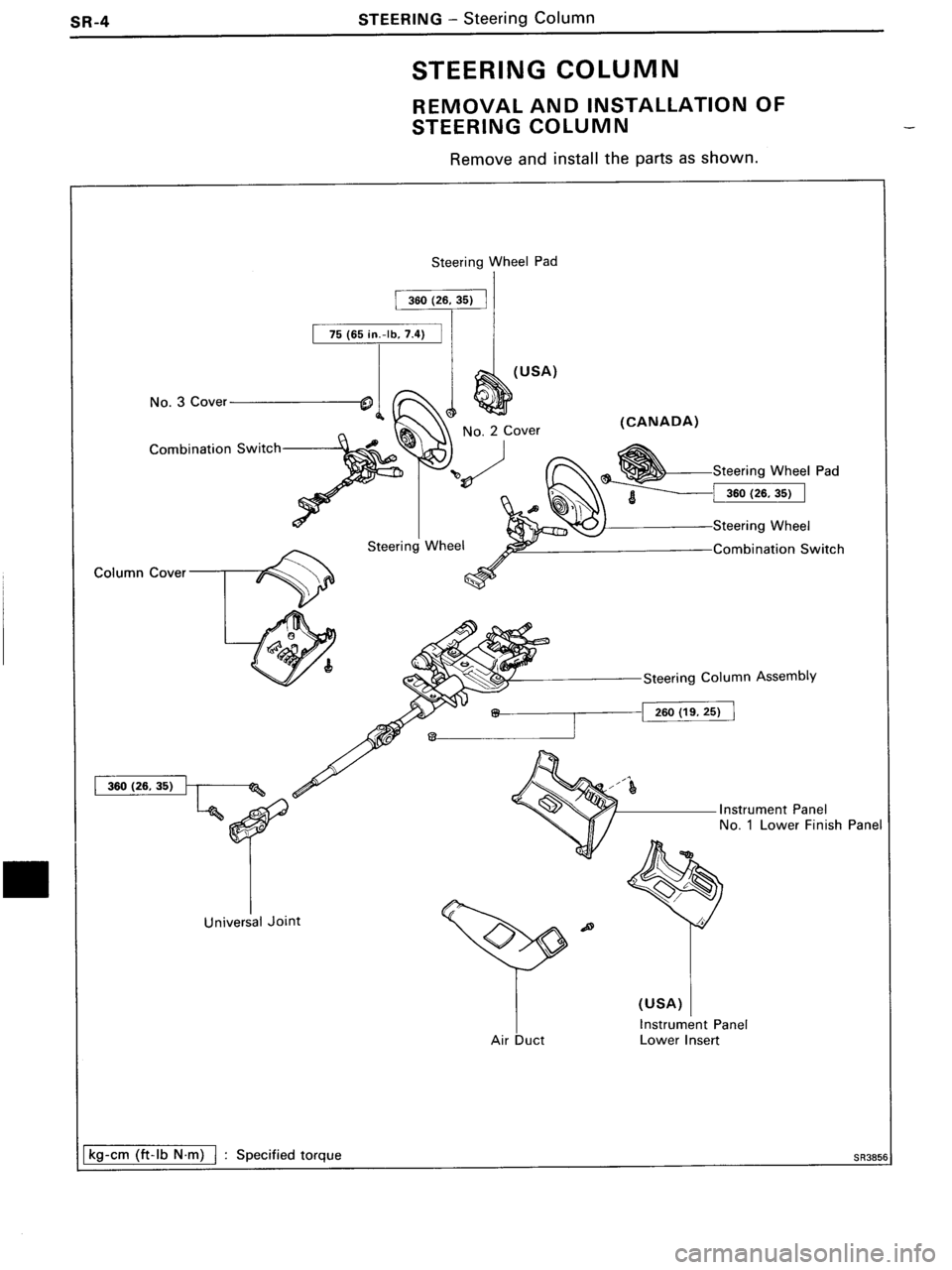 TOYOTA MR-2 1991 Factory Repair Manual TOYOTA MR-2 1991 Factory Repair Manual