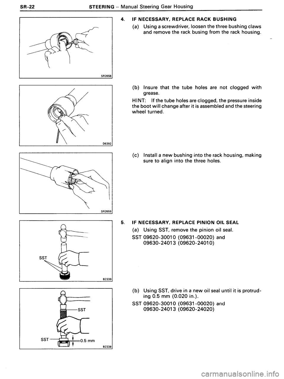 TOYOTA MR-2 1991 Factory Repair Manual TOYOTA MR-2 1991 Factory Repair Manual