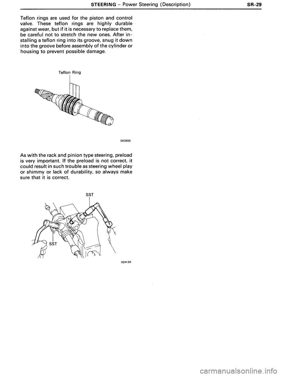 TOYOTA MR-2 1991 Factory Repair Manual TOYOTA MR-2 1991 Factory Repair Manual