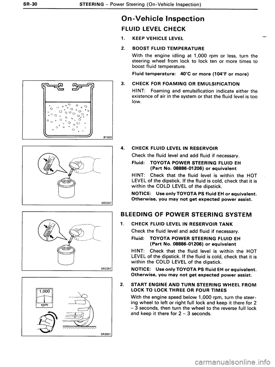 TOYOTA MR-2 1991 Factory Repair Manual TOYOTA MR-2 1991 Factory Repair Manual