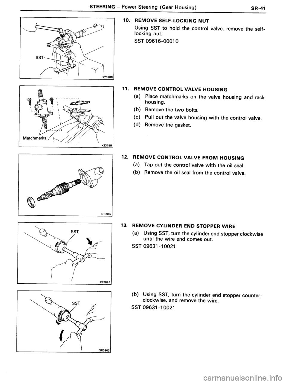TOYOTA MR-2 1991 Factory Repair Manual TOYOTA MR-2 1991 Factory Repair Manual