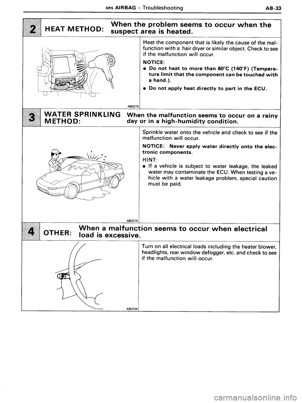 TOYOTA MR-2 1991 Factory Repair Manual TOYOTA MR-2 1991 Factory Repair Manual