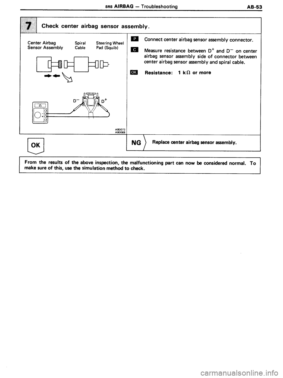 TOYOTA MR-2 1991 Factory Repair Manual TOYOTA MR-2 1991 Factory Repair Manual