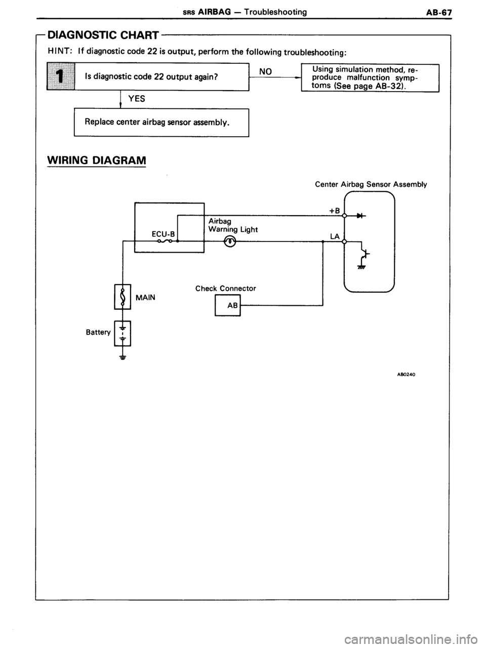 TOYOTA MR-2 1991 Factory Repair Manual TOYOTA MR-2 1991 Factory Repair Manual
