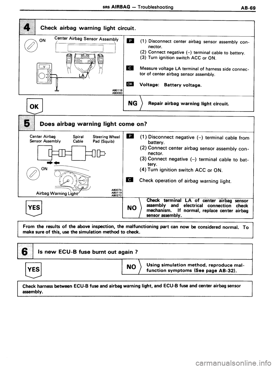 TOYOTA MR-2 1991 Factory Repair Manual TOYOTA MR-2 1991 Factory Repair Manual