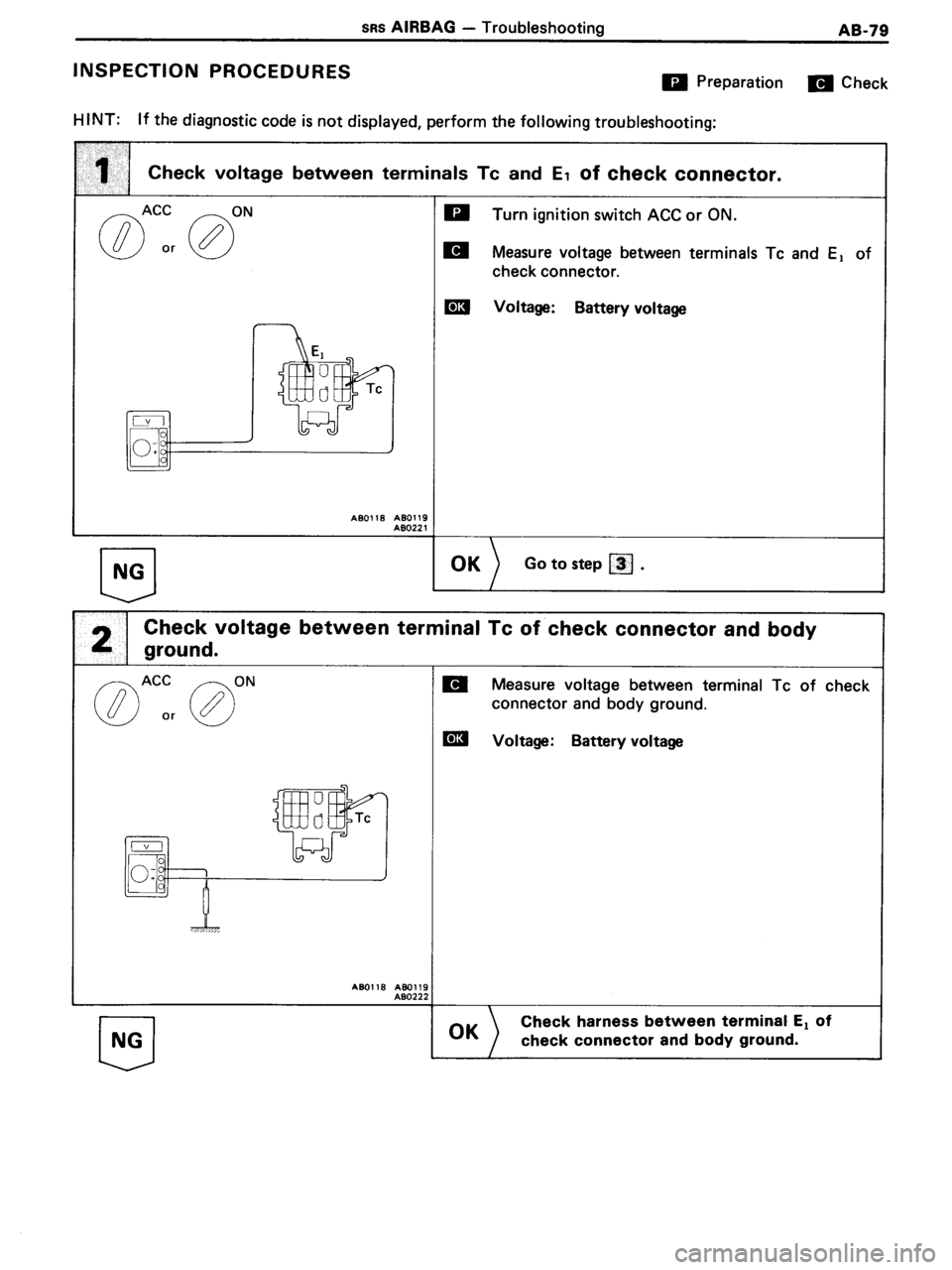 TOYOTA MR-2 1991 Factory Repair Manual TOYOTA MR-2 1991 Factory Repair Manual