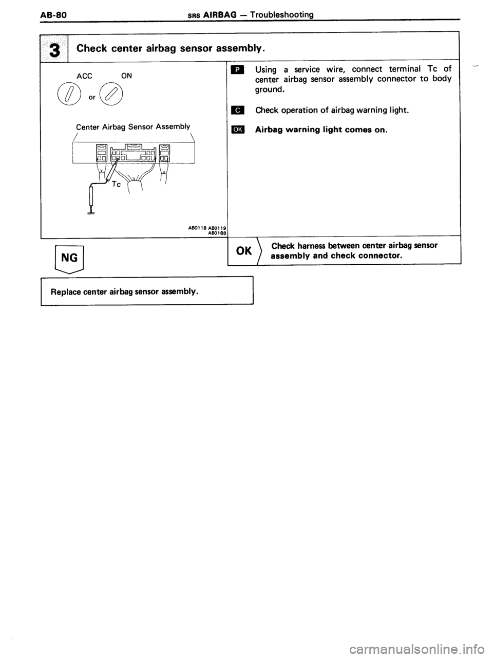 TOYOTA MR-2 1991 Factory Repair Manual TOYOTA MR-2 1991 Factory Repair Manual