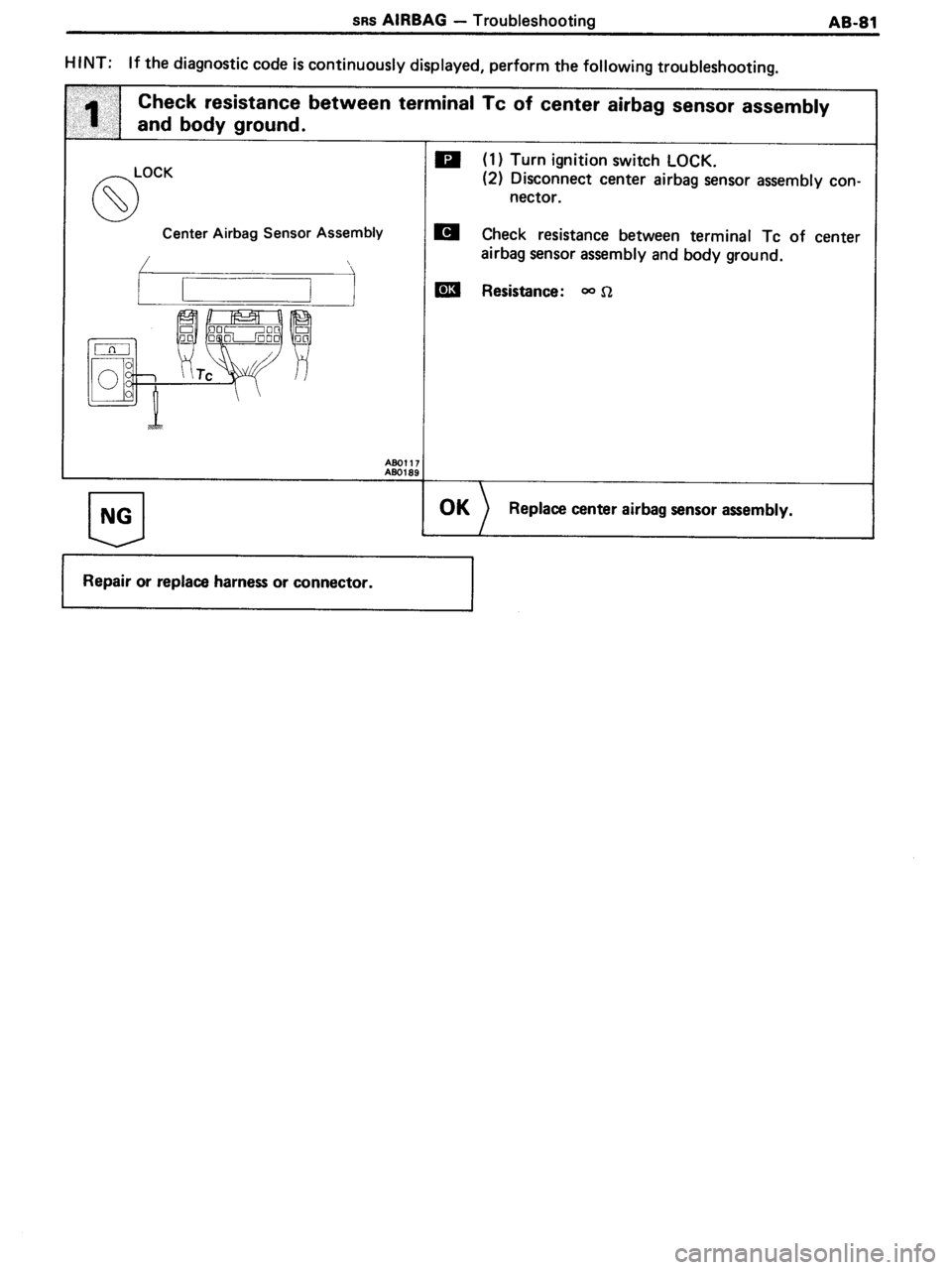 TOYOTA MR-2 1991 Factory Repair Manual TOYOTA MR-2 1991 Factory Repair Manual