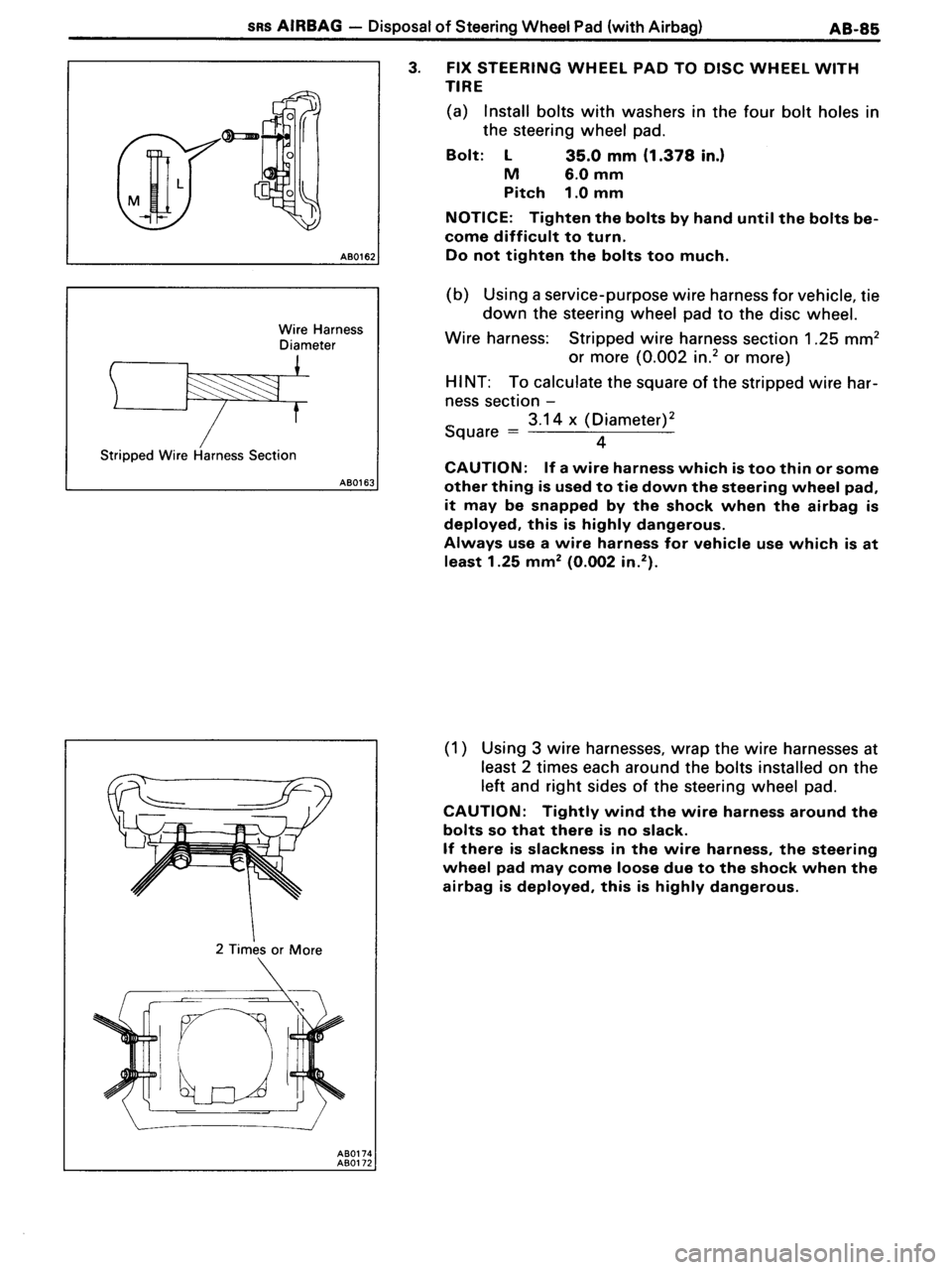 TOYOTA MR-2 1991 Factory Repair Manual TOYOTA MR-2 1991 Factory Repair Manual