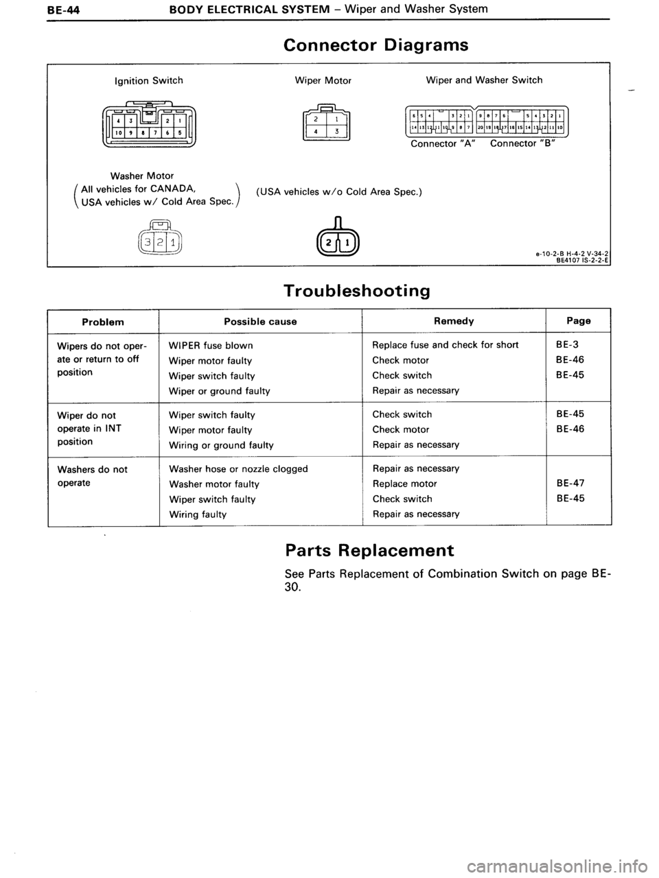 TOYOTA MR-2 1991  Factory Repair Manual 