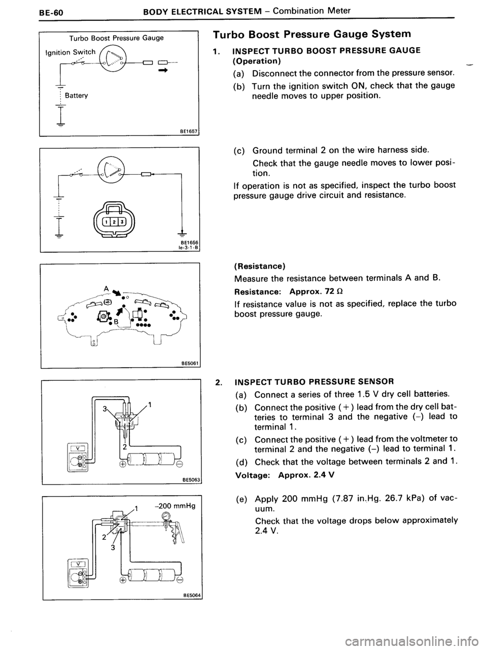 TOYOTA MR-2 1991  Factory Repair Manual 