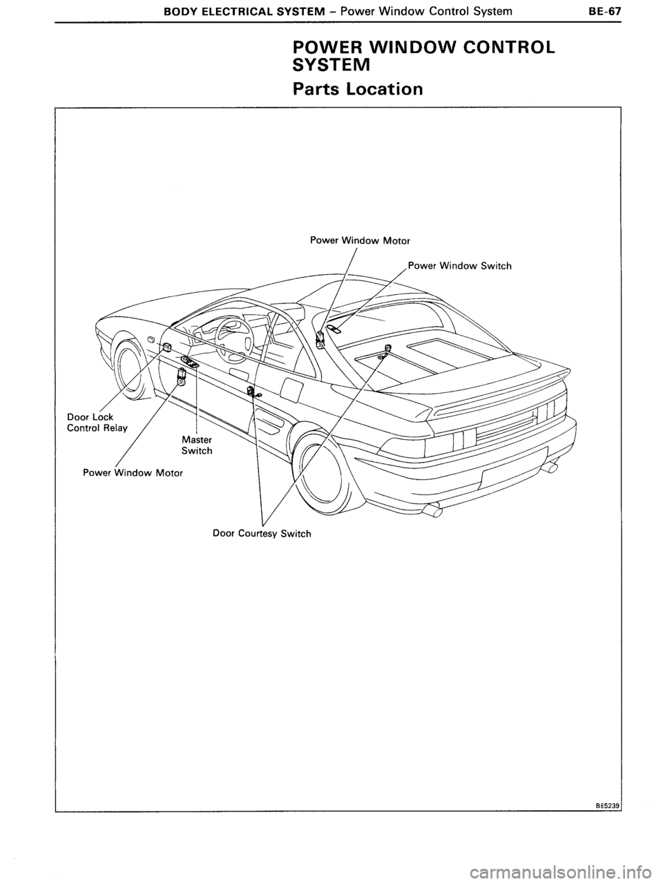 TOYOTA MR-2 1991  Factory Repair Manual 