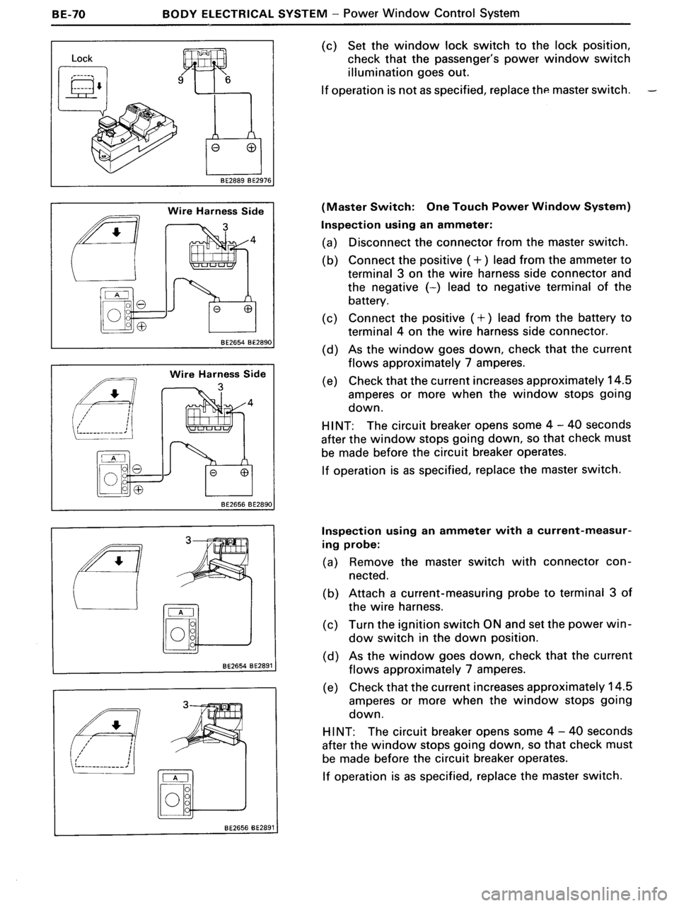 TOYOTA MR-2 1991  Factory Repair Manual 