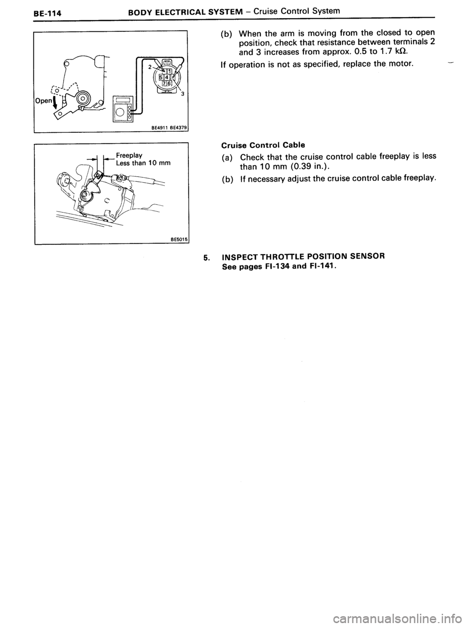 TOYOTA MR-2 1991 Factory Repair Manual TOYOTA MR-2 1991 Factory Repair Manual