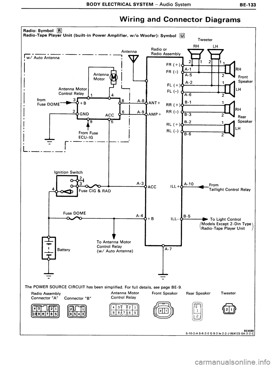 TOYOTA MR-2 1991 Factory Repair Manual TOYOTA MR-2 1991 Factory Repair Manual