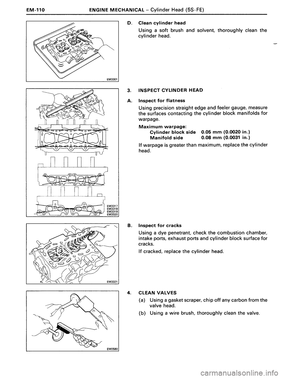 TOYOTA MR-2 1991  Factory Repair Manual 