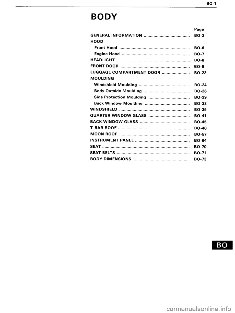 TOYOTA MR-2 1991 Factory Repair Manual TOYOTA MR-2 1991 Factory Repair Manual