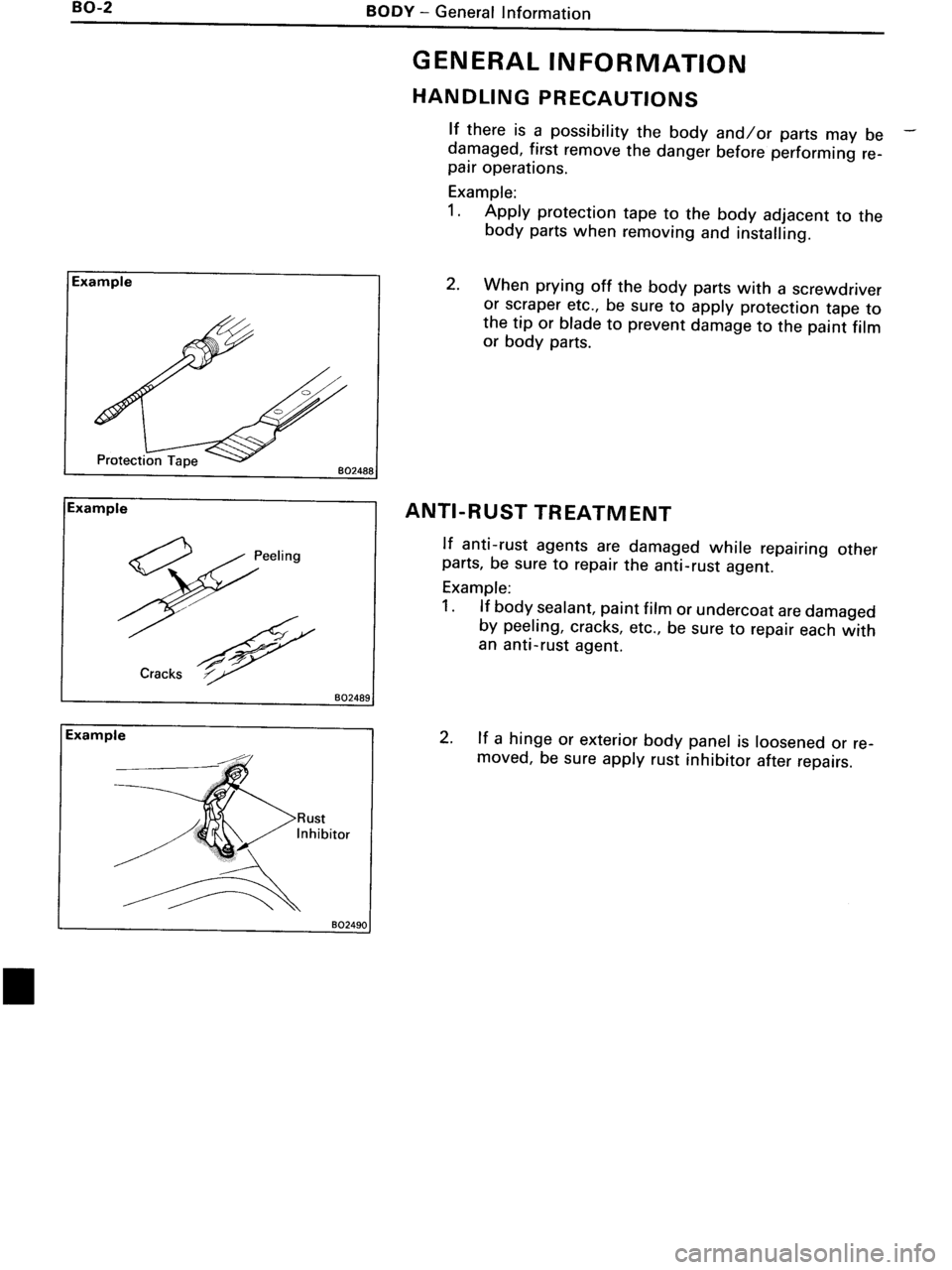 TOYOTA MR-2 1991 Factory Repair Manual TOYOTA MR-2 1991 Factory Repair Manual