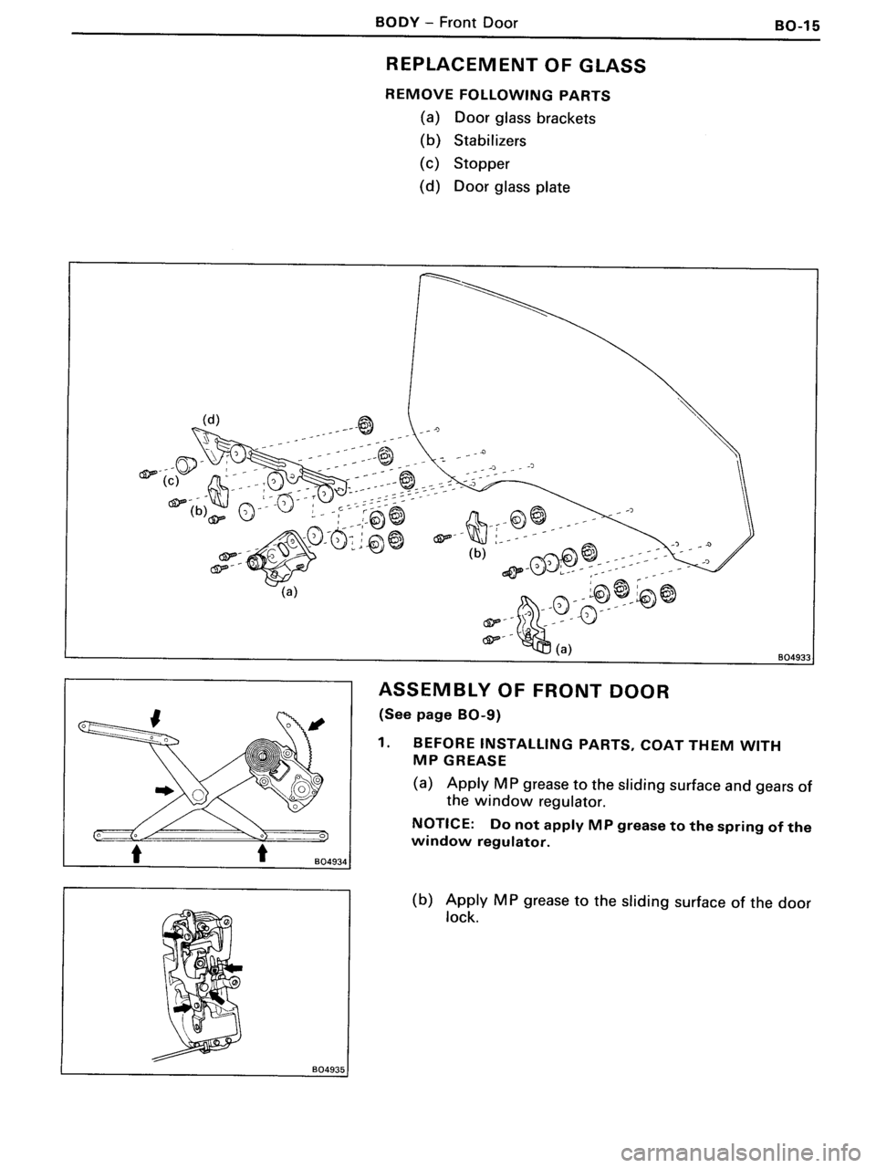 TOYOTA MR-2 1991 Factory Repair Manual TOYOTA MR-2 1991 Factory Repair Manual