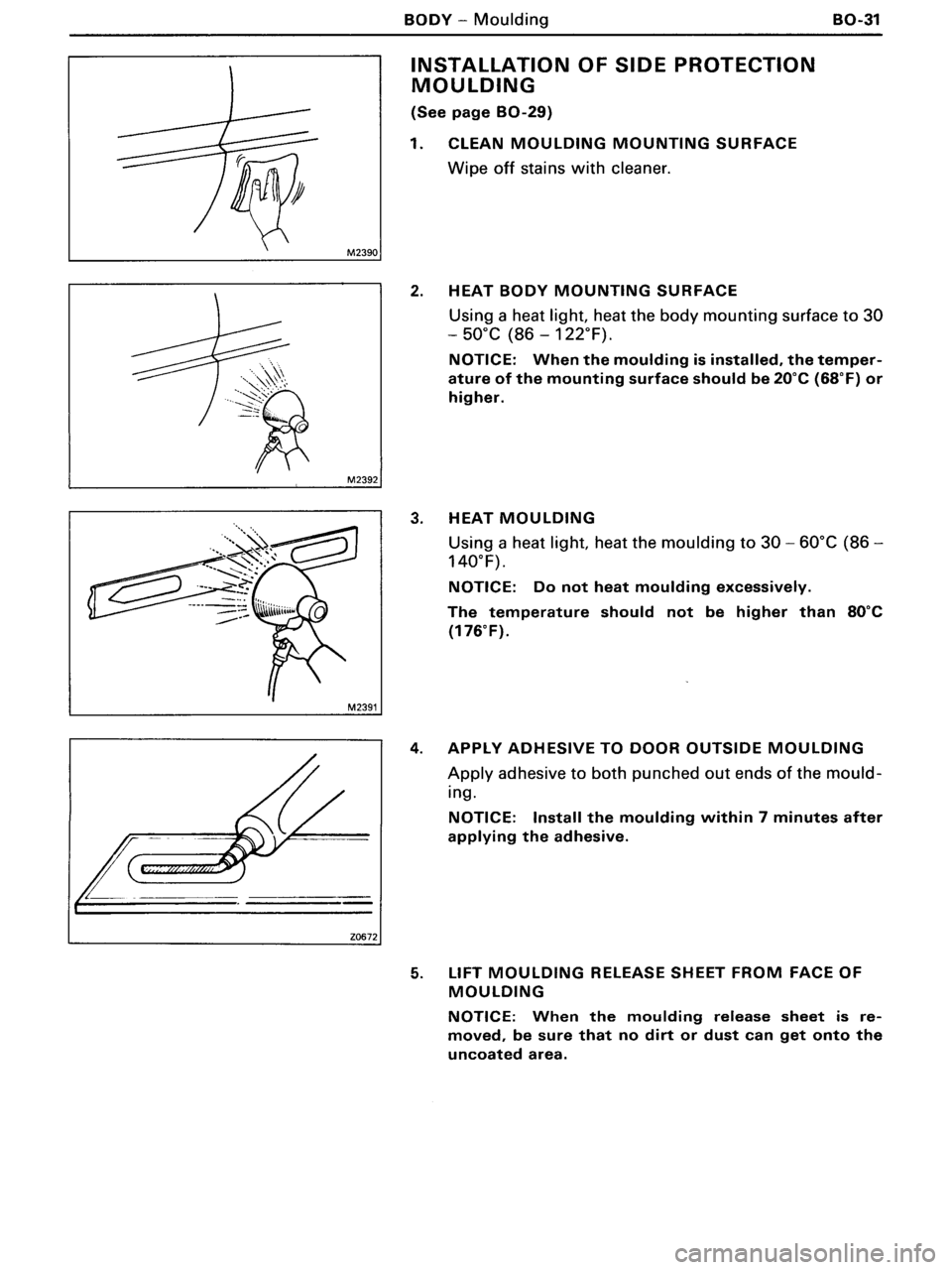 TOYOTA MR-2 1991  Factory Repair Manual 