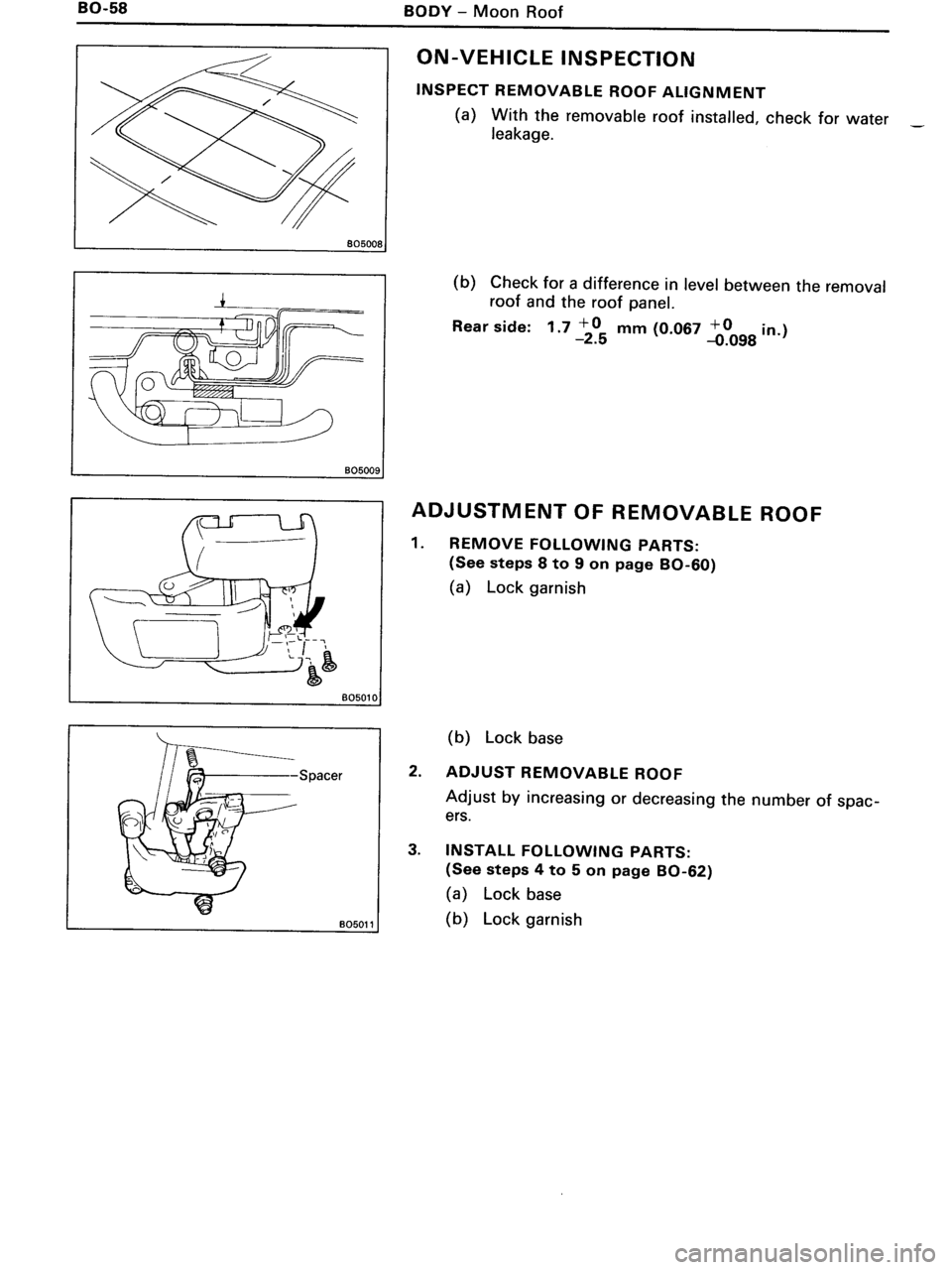 TOYOTA MR-2 1991 Factory Repair Manual TOYOTA MR-2 1991 Factory Repair Manual