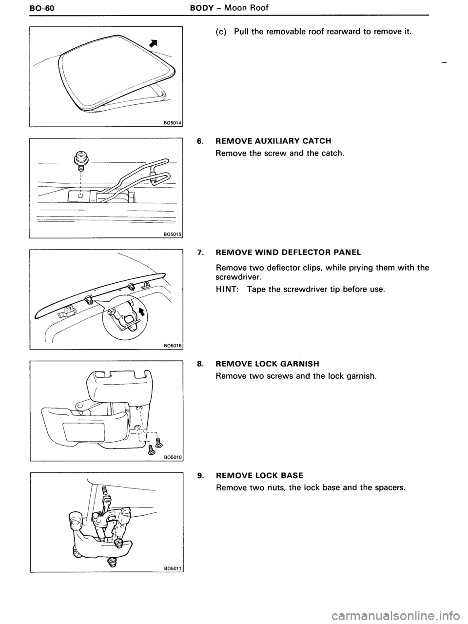 TOYOTA MR-2 1991 Factory Repair Manual TOYOTA MR-2 1991 Factory Repair Manual