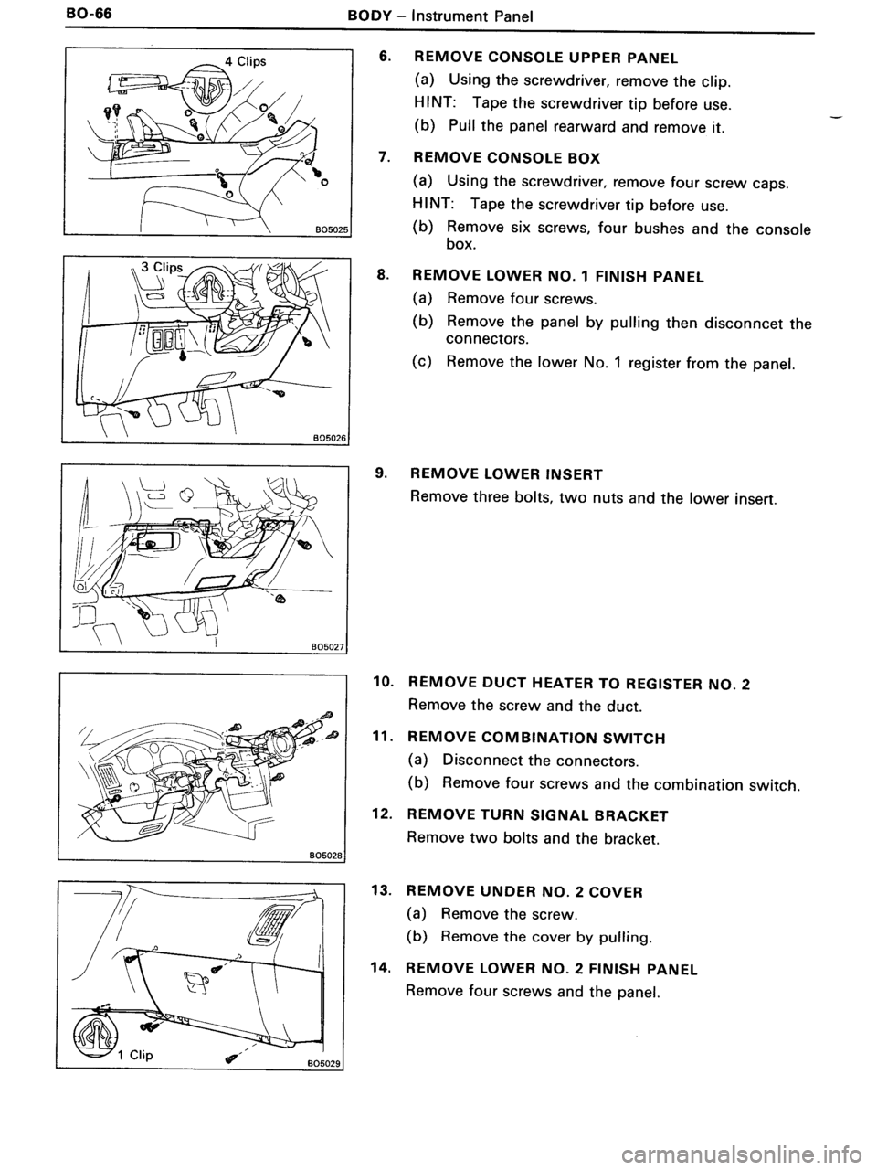 TOYOTA MR-2 1991  Factory Repair Manual 