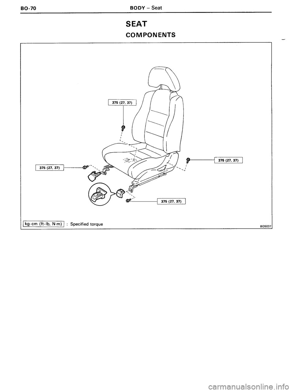 TOYOTA MR-2 1991  Factory Repair Manual 