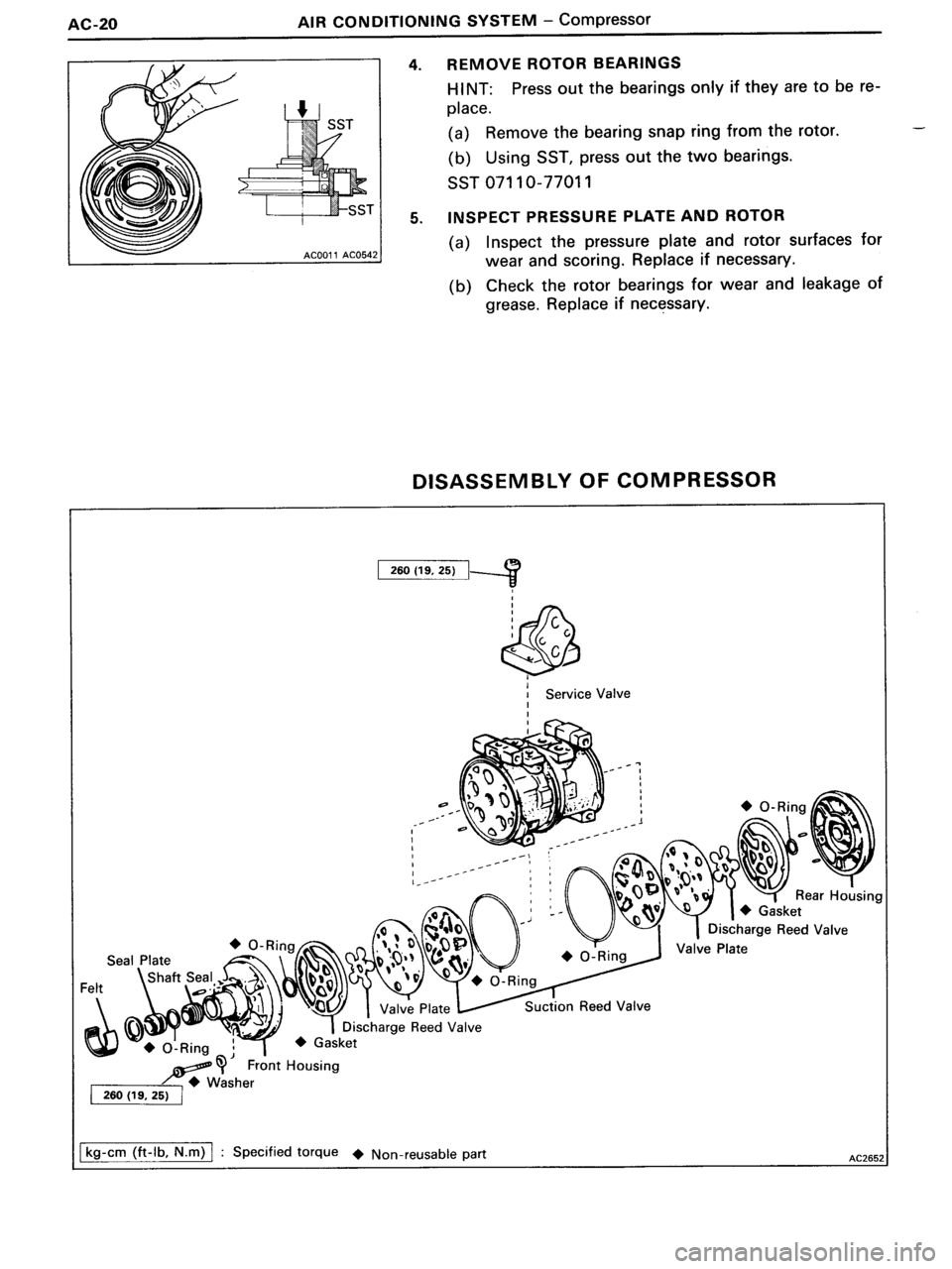 TOYOTA MR-2 1991  Factory Repair Manual 