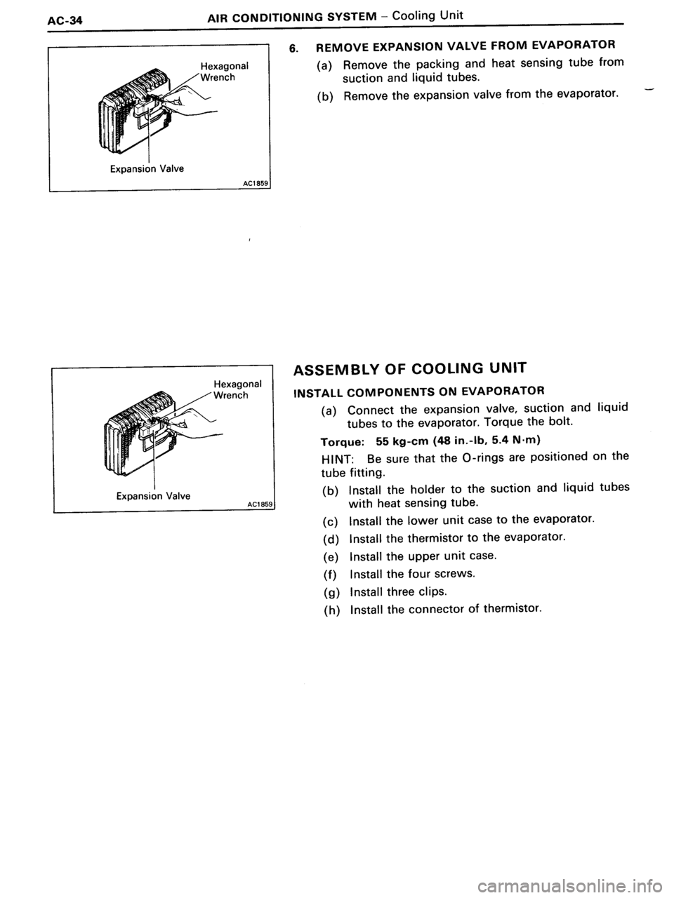 TOYOTA MR-2 1991  Factory Repair Manual 