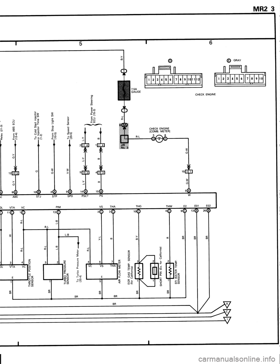 TOYOTA MR-2 1991  Factory Repair Manual 