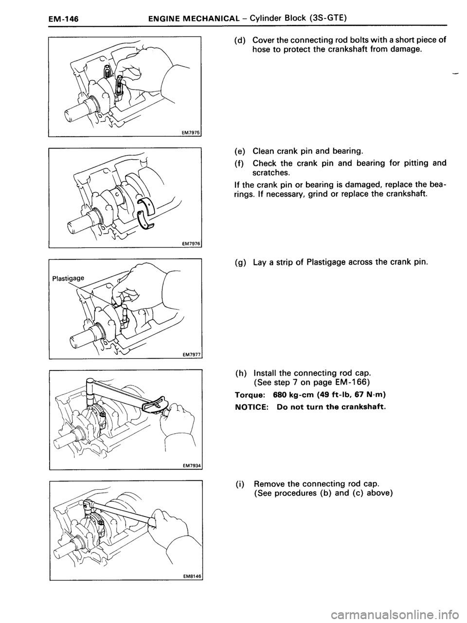 TOYOTA MR-2 1991  Factory Repair Manual 