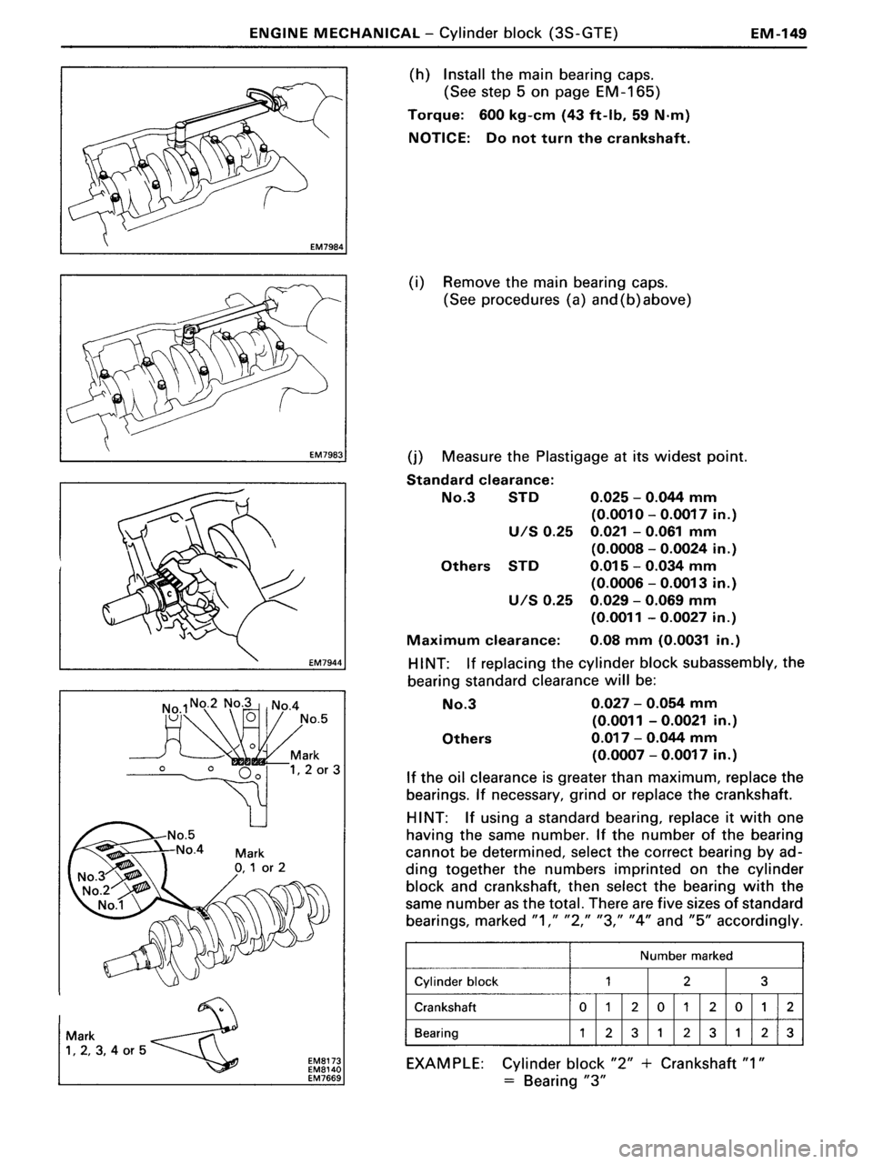 TOYOTA MR-2 1991  Factory Repair Manual 
