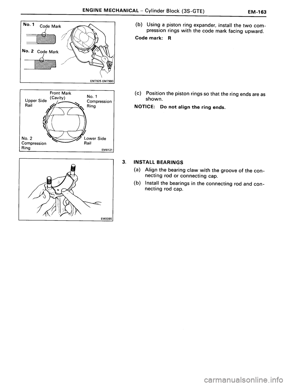 TOYOTA MR-2 1991  Factory Repair Manual 