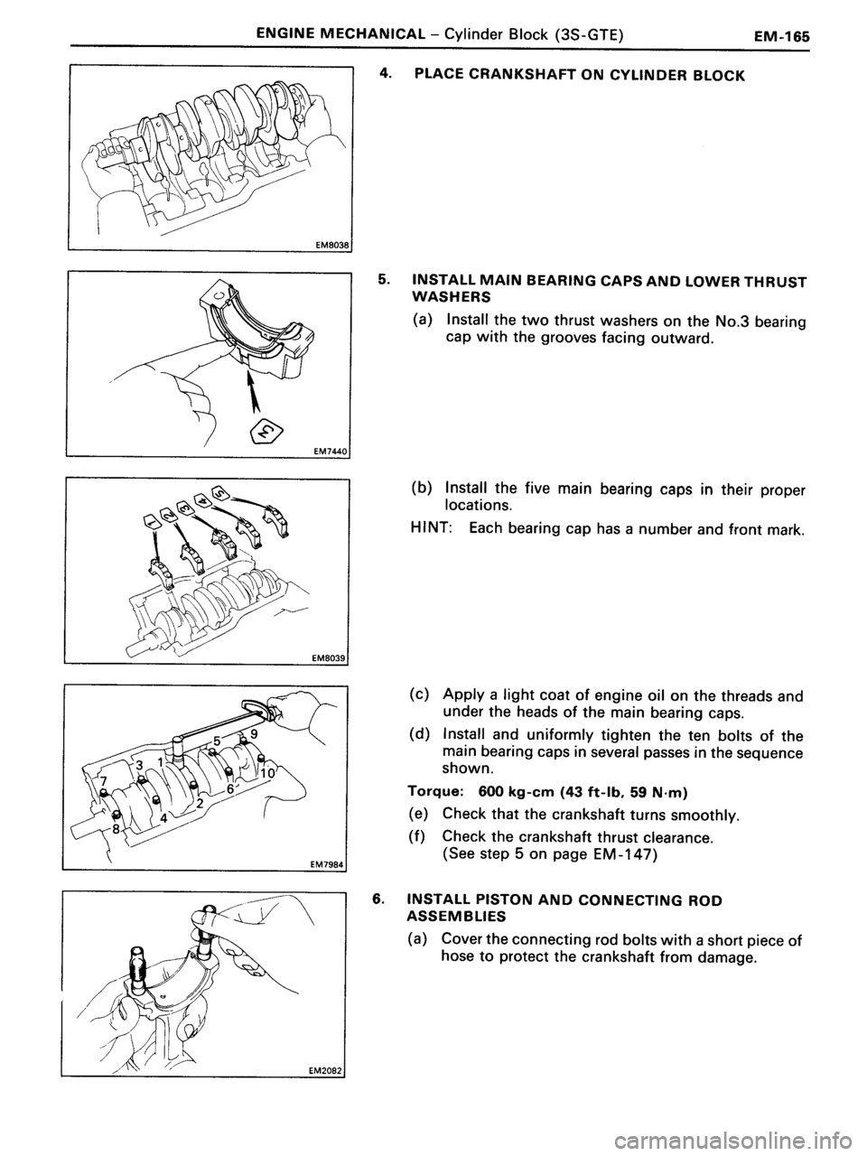TOYOTA MR-2 1991  Factory Repair Manual 
